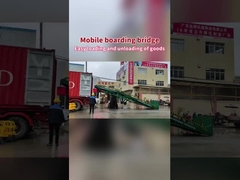 20 Ton Capacity Mobile Loading Ramp Portable Loading Docks With Anti Slip Surface