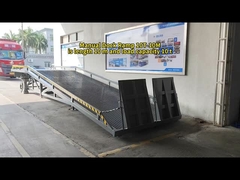 Grey Loading And Unloading Goods Hydraulic Dock Ramp Product Details