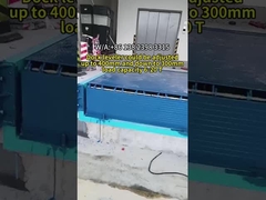 Customized Green Hydraulic Dock Leveler